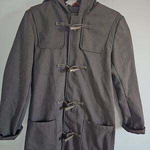 Men's Gray Toggle Performance Jacket